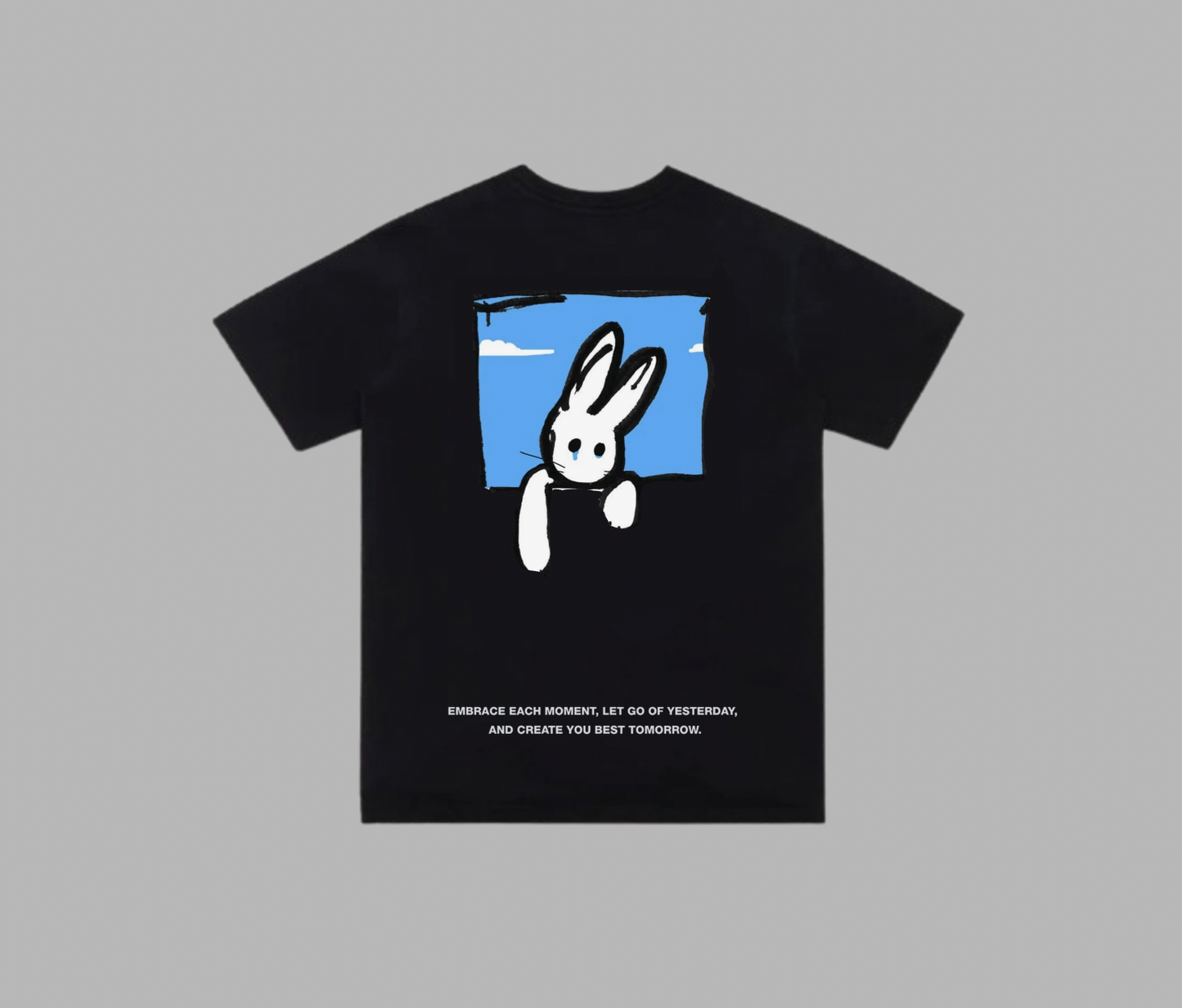 BLACK RABBIT T-SHIRT